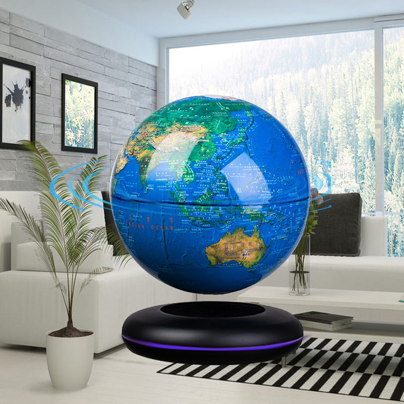 Office Of Tech - Magnetic Levitation Globe 8 Inch Floating