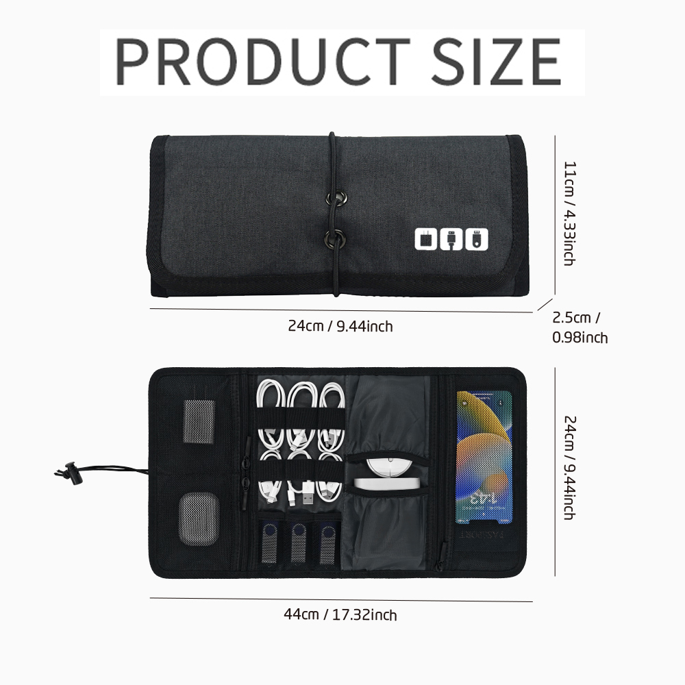 Tech Organizer Bag Cable Stora - Office Of Tech 评论和价格