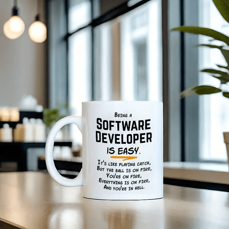 Software Developer Humor 11oz  - Office Of Tech 评论和价格